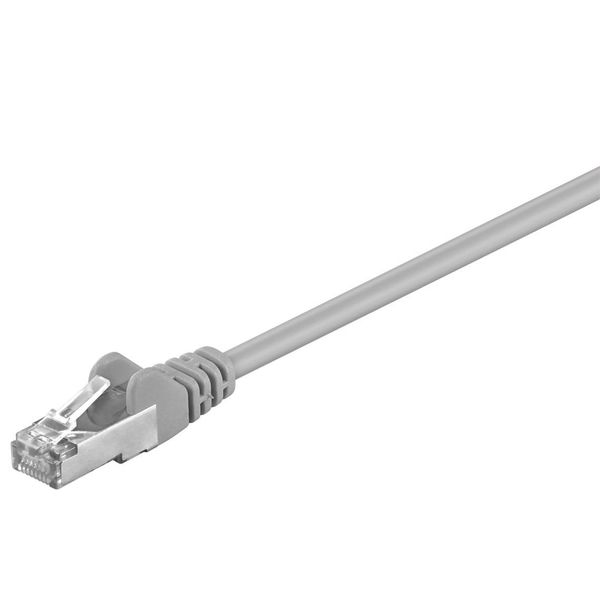 Goobay 50130 Cavo Patch Cat 5E, F/Utp, Grigio, 5 M - Miscela Di Rame Cca-image