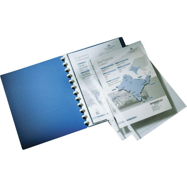 Durable Set Di Estensione Per Portalistini Duralook® Cover A4, 10 Pezzi, Trasparente, 242819-image