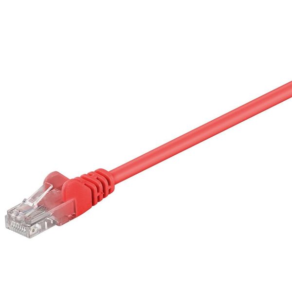 Goobay 68389 Cavo Patch Cat 5E, U/Utp, Rosso, 7,5 M - Miscela Di Rame Cca-image