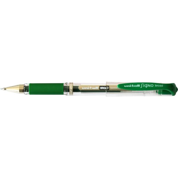 Faber-Castell 146863 Roller In Gel Uni-Ball® Signo Um 153 Colore Scrittura Verde(T)-image