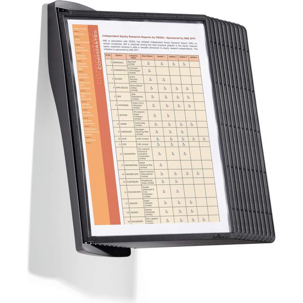 Durable Leggio Portalicenze Sherpa® Style Wall 10, Nero, 585401-image