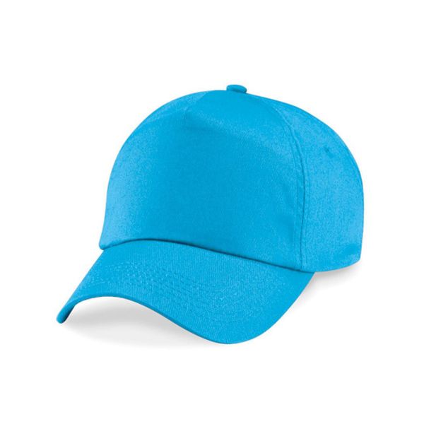 Cappello / Berretto / Cappello Beechfield B10 | Original 5-Panel - Colore: Surf Blue - Taglia: Unica-image