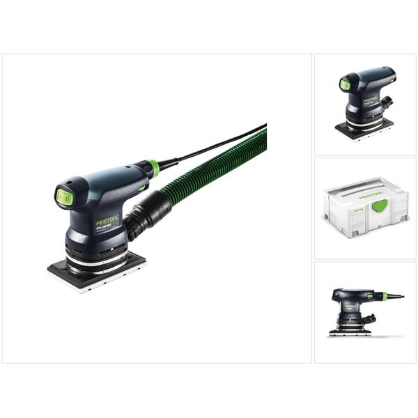 Festool Rts 400 Req-Plus Chaser 250W 80X130Mm ( 574634 ) In Systainer + Accessori-image