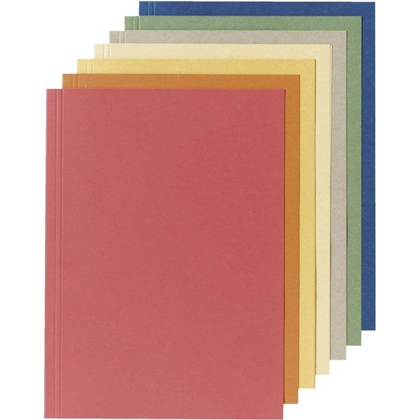 100X Falken 80001282 Aktendeckel A4 Orange, Manilakarton 250 G/Qm-image