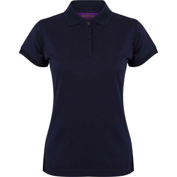 Polo Henbury Damen Coolplus® / Polo, RW636 (S) (Oxford Marineblau)-image