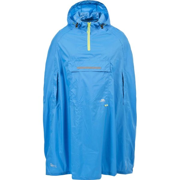 Trespass Qikpac, Poncho Antipioggia Unisex Con Cappuccio TP422 (S) (Cobalto)-image
