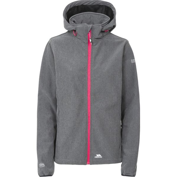 Trespass Giacca Softshell Da Donna Ramona, Impermeabile TP3550 (2XS) (Grigio Carbonio)-image