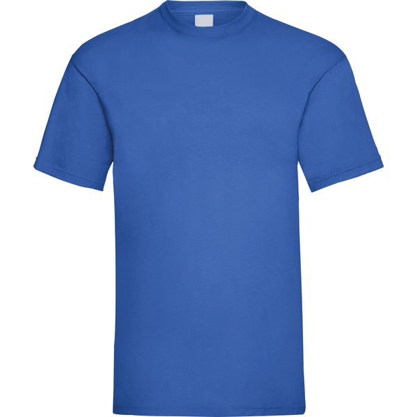 T-Shirt Value Da Uomo A Maniche Corte Per Il Tempo Libero BC3900 (S) (Cobalt)-image