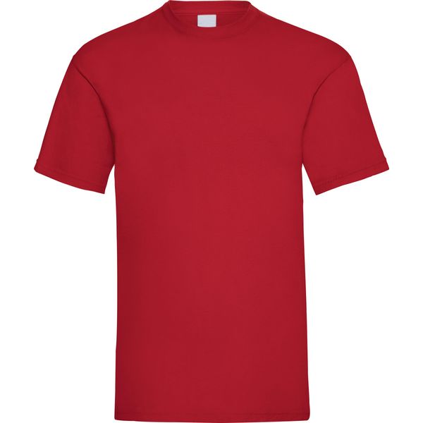 T-Shirt Value Da Uomo A Maniche Corte Per Il Tempo Libero BC3900 (L) (Rosso Scuro)-image
