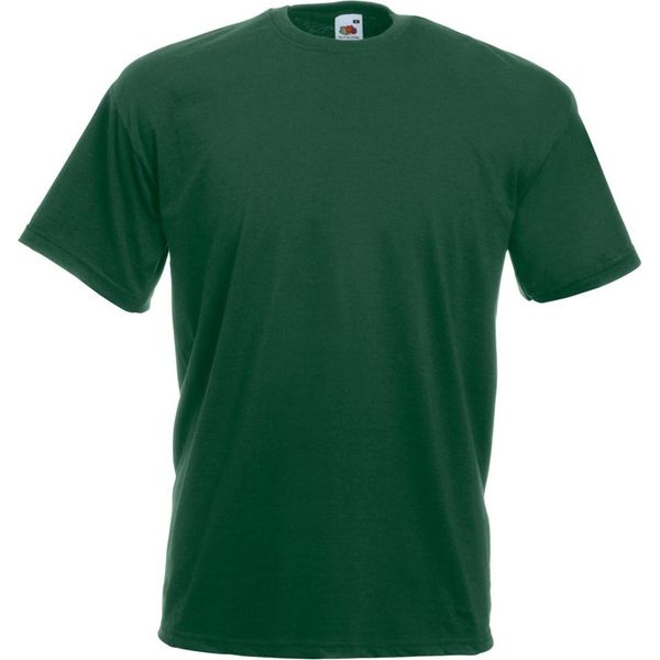 T-Shirt Value Da Uomo A Maniche Corte Per Il Tempo Libero BC3900 (2XL) (Verde Scuro)-image