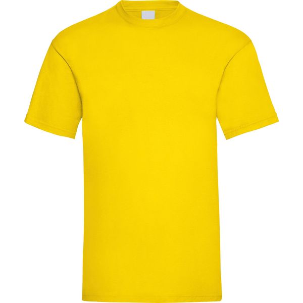 T-Shirt Value Da Uomo A Maniche Corte Per Il Tempo Libero BC3900 (Xl) (Giallo Chiaro)-image