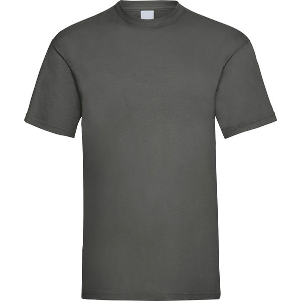 T-Shirt Value Da Uomo A Maniche Corte Per Il Tempo Libero BC3900 (S) (Grafite)-image