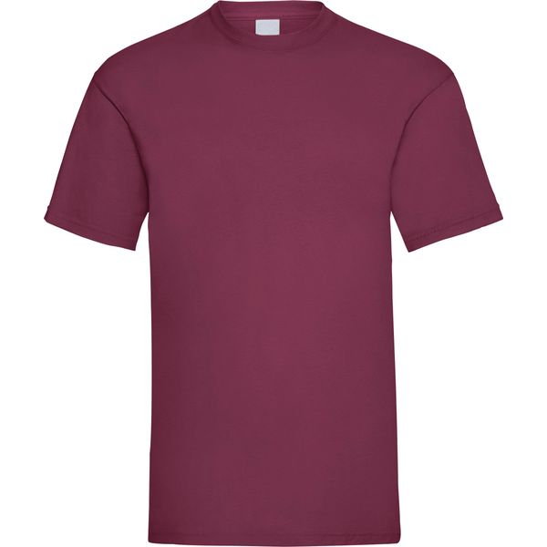 T-Shirt Value Da Uomo A Maniche Corte Per Il Tempo Libero BC3900 (L) (Bull's Blood)-image