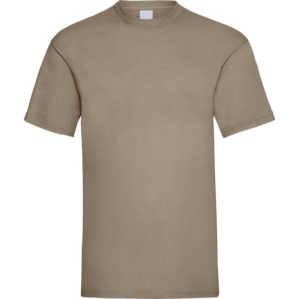 T-Shirt Value Da Uomo A Maniche Corte Per Il Tempo Libero BC3900 (L) (Sabbia)-image
