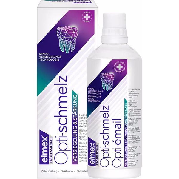 Elmex Opti - Enamel Collutorio Professionale 400Ml Confezione Da 2-image