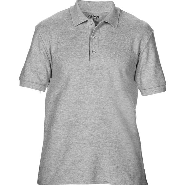 Polo Gildan Premium Sport Pique Uomo BC3194 (S) (Grigio Sport (Rs))-image