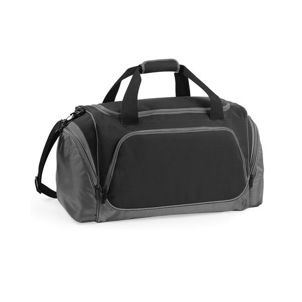 Borsa Da Viaggio / Borsa Sportiva Quadra Pro Team, 55 Litri BC2715 (Taglia Unica) (Nero/Grigio)-image