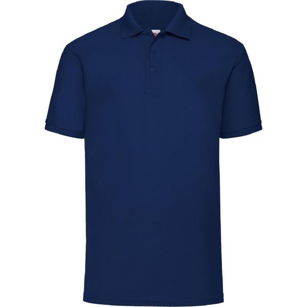 Polo Fruit Of The Loom 65/35 Herren Piqué, Kurzarm BC388 (3XL) (Marineblau)-image