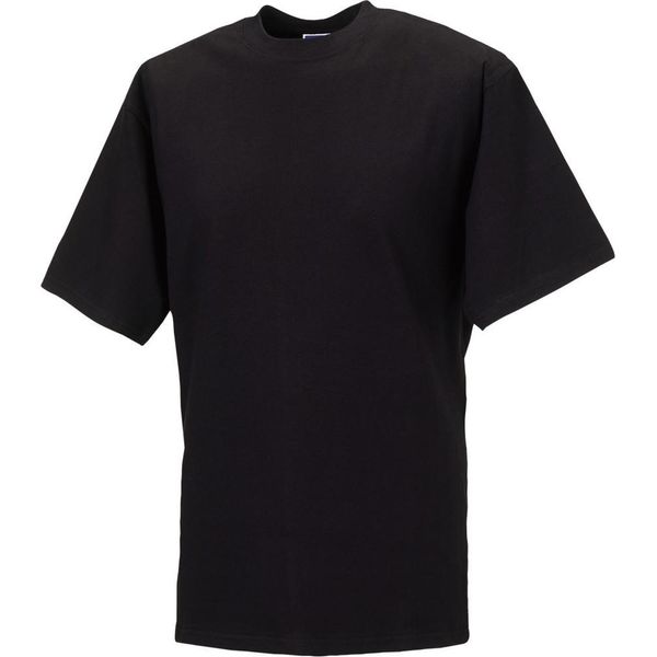 Russell Colours Maglietta Classica Da Uomo BC577 (Xs) (Nero)-image