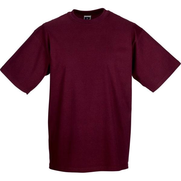 Maglietta Russell Colours Classic Da Uomo BC577 (2XL) (Borgogna)-image