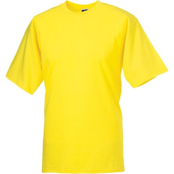 Maglietta Russell Colours Classic Da Uomo BC577 (S) (Giallo)-image