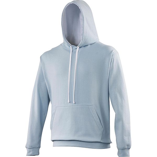 Felpa Con Cappuccio Awdis / Felpa Con Cappuccio RW165 (S) (Blu Cielo/Bianco Artico)-image
