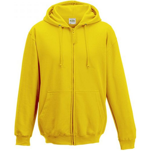 Giacca Con Cappuccio / Pullover Con Cappuccio / Felpa Con Cappuccio Da Uomo Awdis Con Zip RW180 (Xl) (Verde Kelly)-image