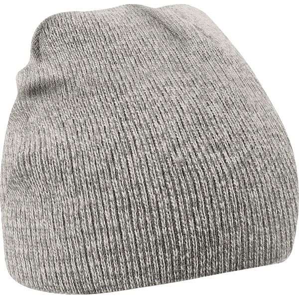 Cappello Invernale Beechfield Unisex In Maglia Basic RW209 (Taglia Unica) (Grigio Chiaro)-image