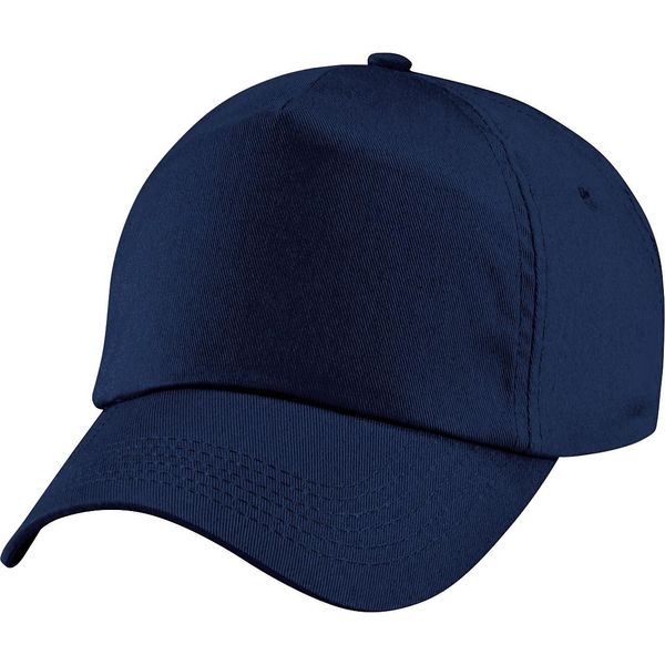 Berretto Da Baseball Unisex Beechfield Junior Originale Monocolore RW217 (Taglia Unica) (Blu Navy)-image