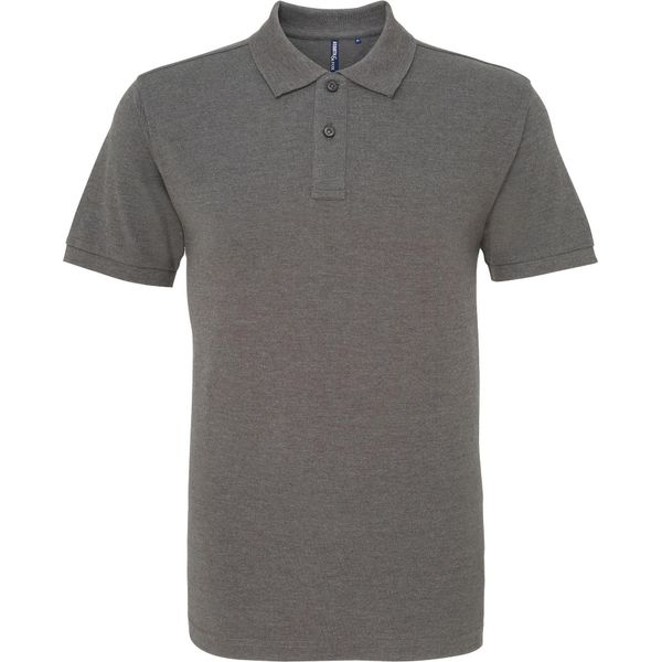 Polo Asquith & Fox Da Uomo, Manica Corta RW3471 (L) (Antracite)-image