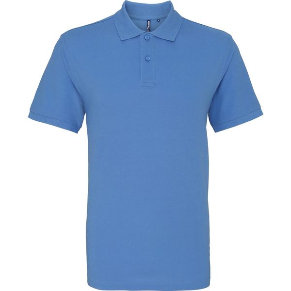 Polo Asquith & Fox Da Uomo, Manica Corta RW3471 (3XL) (Fiordaliso)-image
