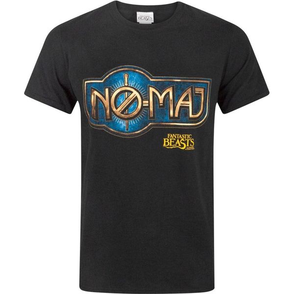 Fantastic Beasts And Where To Find Them Maglietta Herren No Maj NS4357 (Xl) (Schwarz)-image