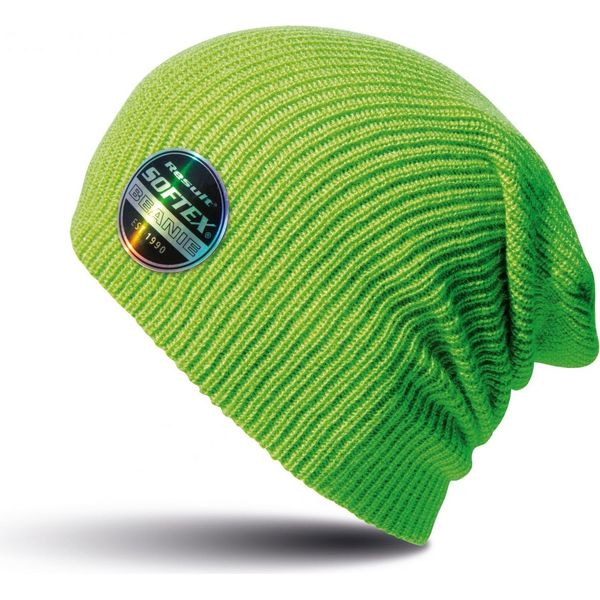Cappello Result Winter Essentials Core Softex Beanie RW5165 (Taglia Unica) (Lime)-image