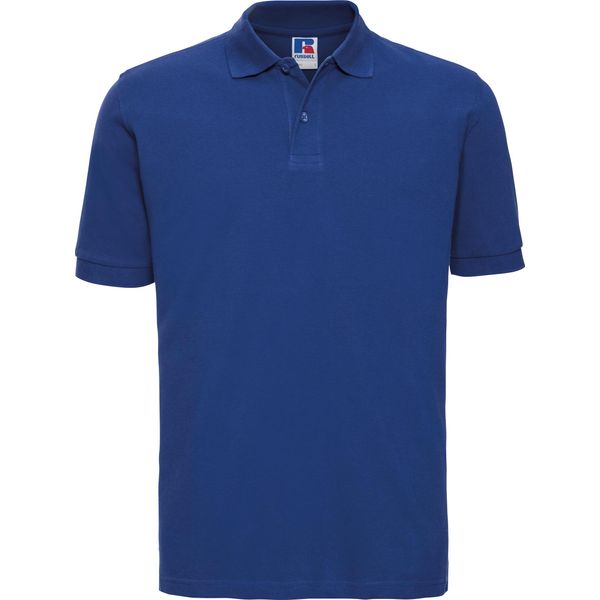 Polo Russell Da Uomo, Manica Corta BC567 (Xl) (Blu Royal Chiaro)-image