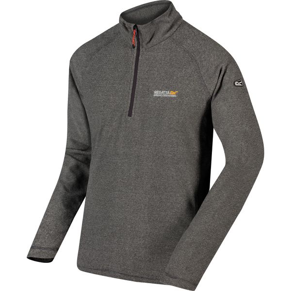 Regatta Great Outdoors Herren Fleecetop Montes RG2131 (2XL) (Helles Stahlgrau)-image