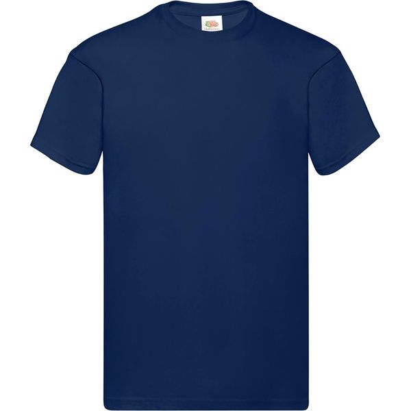 Maglietta Screen Stars Fruit Of The Loom Original Herren, Kurzarm PC124 (4XL) (Marineblau)-image