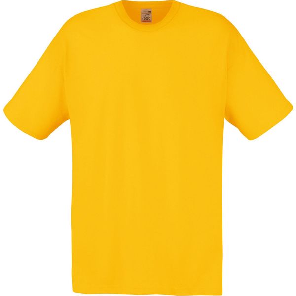 Screen Stars Fruit Of The Loom T-Shirt Originale Da Uomo, Manica Corta PC124 (2XL) (Giallo Girasole)-image