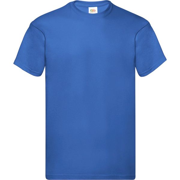 Screen Stars Fruit Of The Loom T-Shirt Originale Da Uomo, Manica Corta PC124 (M) (Royal Blue)-image