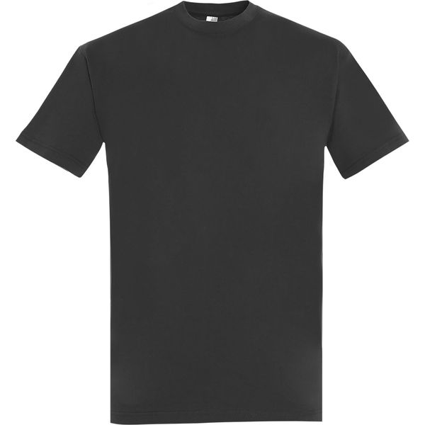 T-Shirt Sols Imperial Da Uomo, Manica Corta PC290 (5XL) (Grigio Scuro)-image
