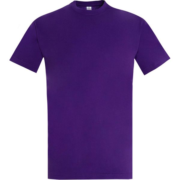 T-Shirt Sols Imperial Da Uomo, Manica Corta PC290 (L) (Viola Scuro)-image