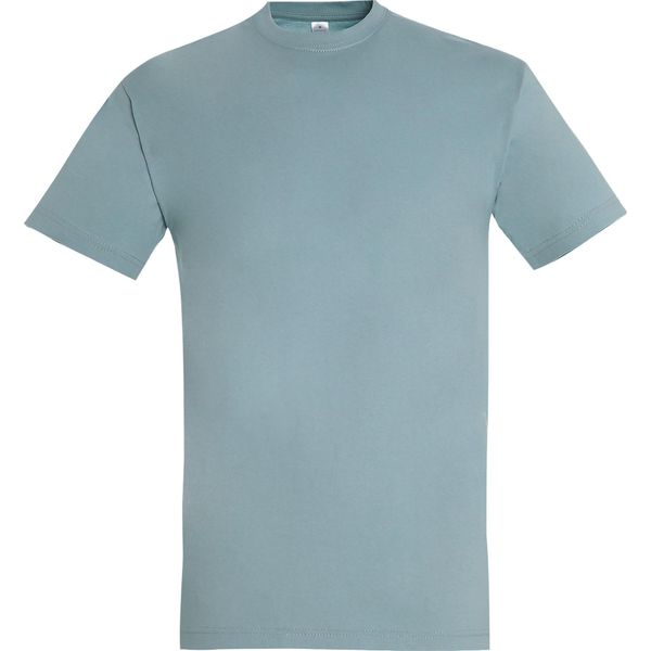 T-Shirt Sols Imperial Da Uomo, Manica Corta PC290 (L) (Blu Ghiaccio)-image
