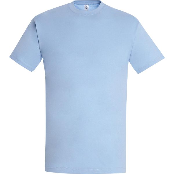 T-Shirt Sols Imperial Da Uomo, Manica Corta PC290 (S) (Blu Cielo)-image