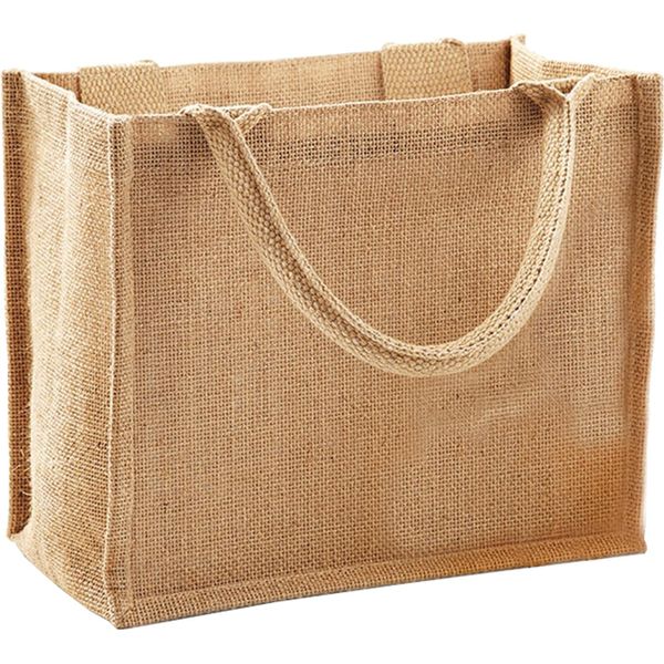 Borsa Di Iuta Westford Mill / Mini Borsa Regalo Di Iuta, 6 Litri BC2791 (Taglia Unica) (Naturale)-image