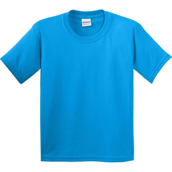 Maglietta Gildan Per Bambini A Girocollo, Manica Corta BC482 (Xl) (Sapphire)-image
