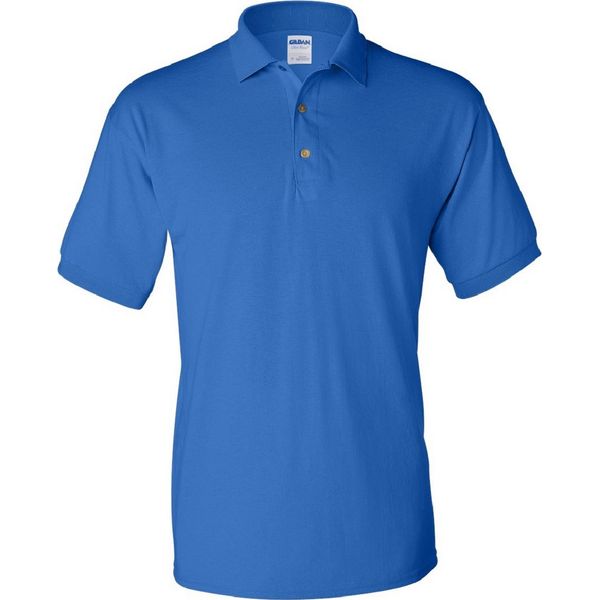 Polo Gildan Dryblend Da Uomo, Manica Corta BC496 (Xl) (Blu Royal)-image