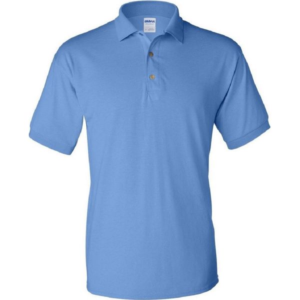 Polo Gildan Dryblend Da Uomo, Manica Corta BC496 (L) (Carolina Blue)-image