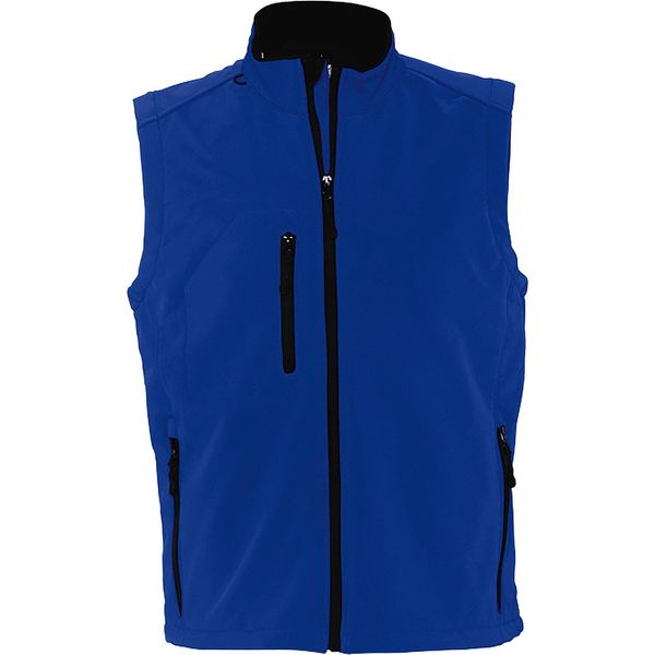 Sols Uomo Rallye Softshell Gilet / Scaldacorpo / Gilet PC349 (S) (Blu Reale)-image