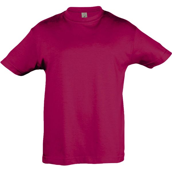 Sols Kids Maglietta Regent, Manica Corta PC357 (6 Anni (116)) (Fucsia)-image