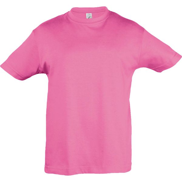 Sols Kids Maglietta Regent, Manica Corta PC357 (10 Anni (140)) (Rosa Orchidea)-image
