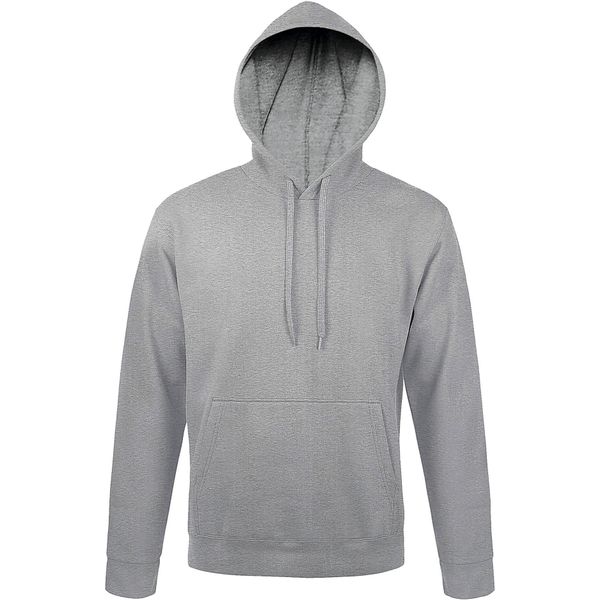 Sols Snake Unisex Pullover Con Cappuccio / Felpa Con Cappuccio PC382 (4XL) (Grigio Screziato)-image